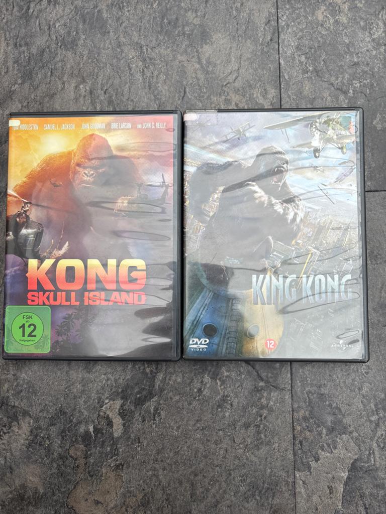 King Kong & Kong: Skull Island DVD Boxset, Vanaf 12 jaar, Ophalen of Verzenden, Zo goed als nieuw