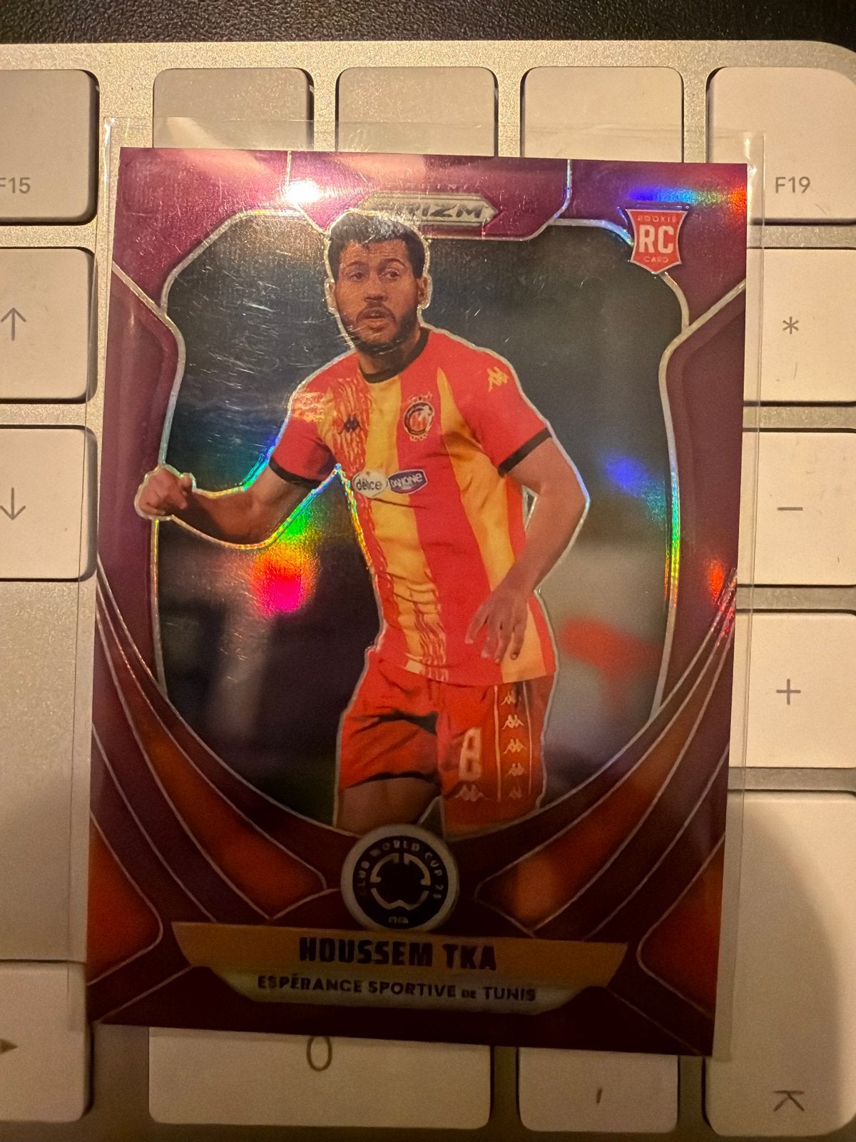 Houssem Tka RC /125 Panini Prizm Fifa World cup 2025, Ophalen of Verzenden, Zo goed als nieuw, Buitenlandse clubs, Spelerskaart