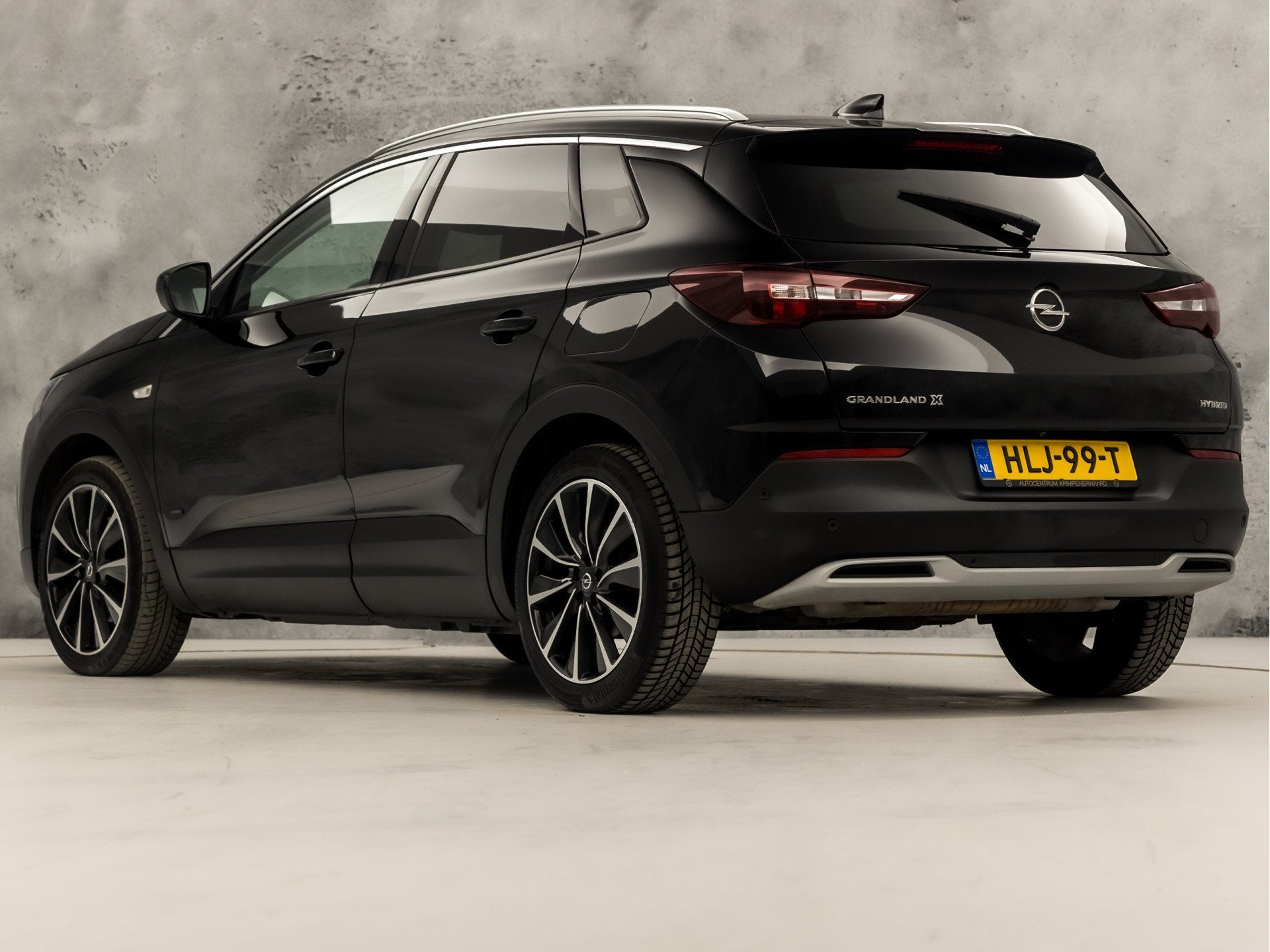 Opel Grandland X 1.6 Turbo Hybrid Innovation 229Pk Automaat, Auto's, Opel, 4 cilinders, Leder en Stof, Zwart, Plug-in hybride