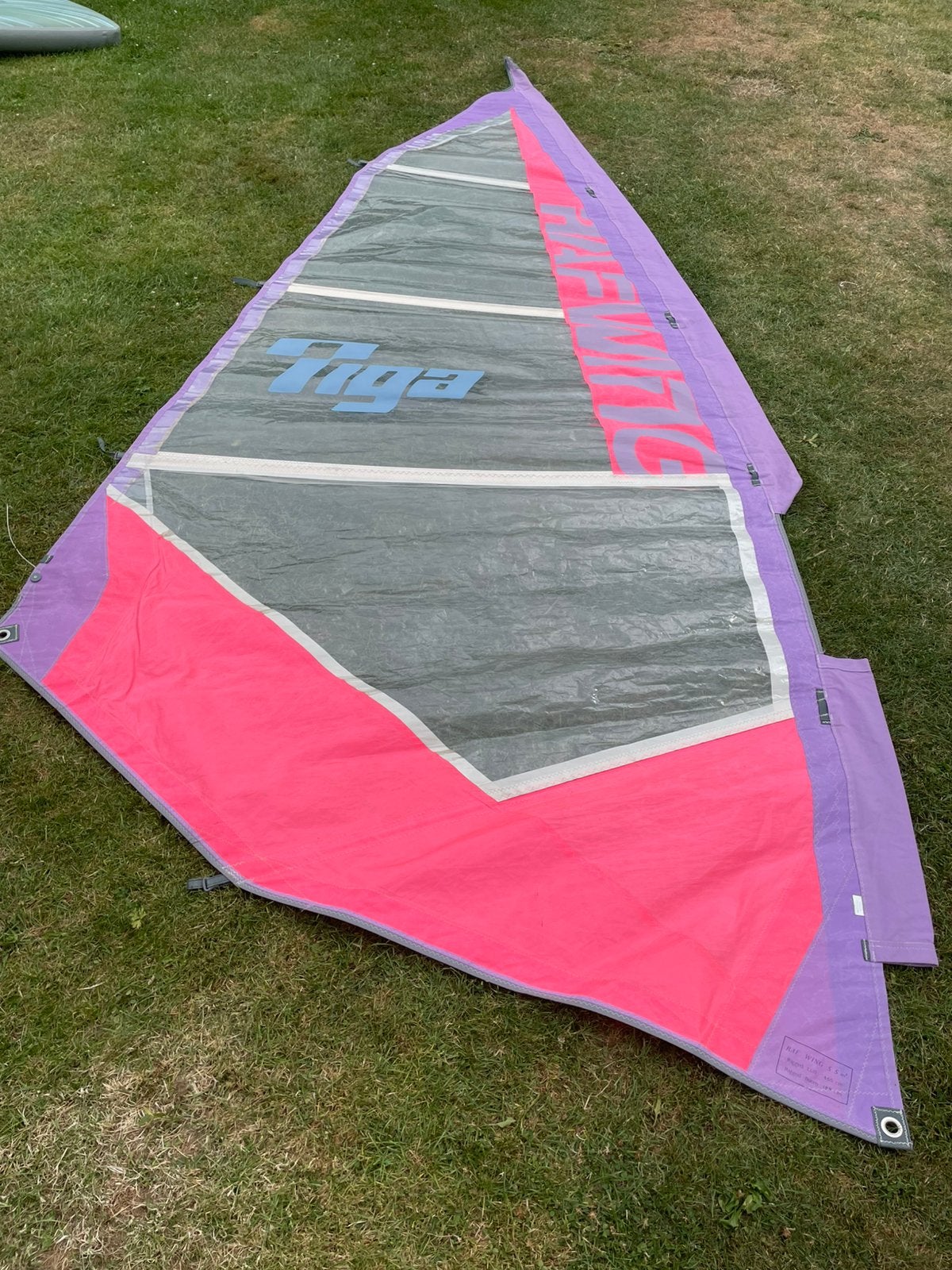 Surfzwil 5,5 m2, Watersport en Boten, Windsurfen, Ophalen, Gebruikt, Zeil