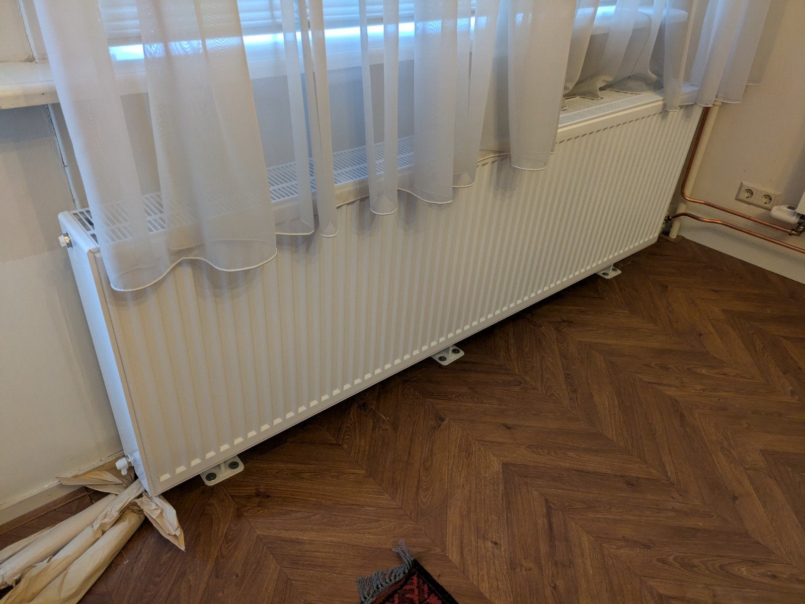 Radiator 6000 watt 60 x 250 cm, Ophalen, 30 tot 80 cm, Radiator, 150 cm of meer