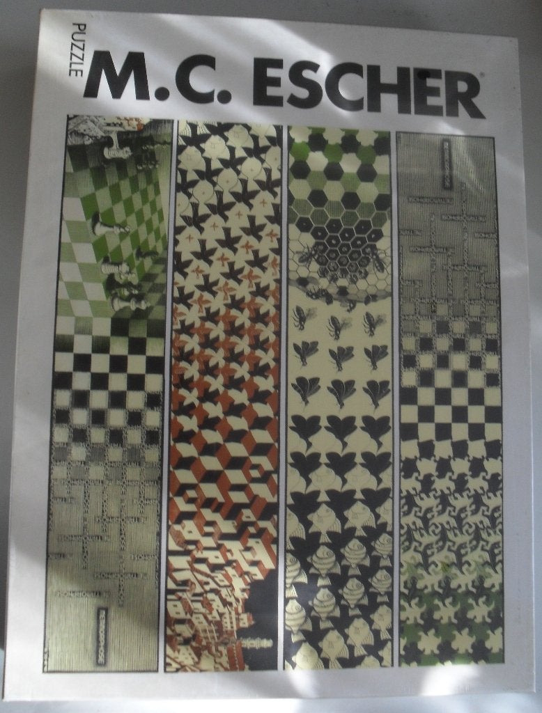 15 Puzzels M.C. Escher Bijv. Metamorphose Nieuw In Cellofaan, Ophalen, 500 t/m 1500 stukjes, Zo goed als nieuw, Legpuzzel