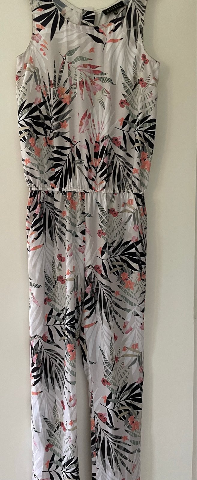 Costes Jumpsuit met tropische print - Maat XS, Kleding | Dames, Jumpsuits, Ophalen of Verzenden, Zo goed als nieuw, Maat 34 (XS) of kleiner