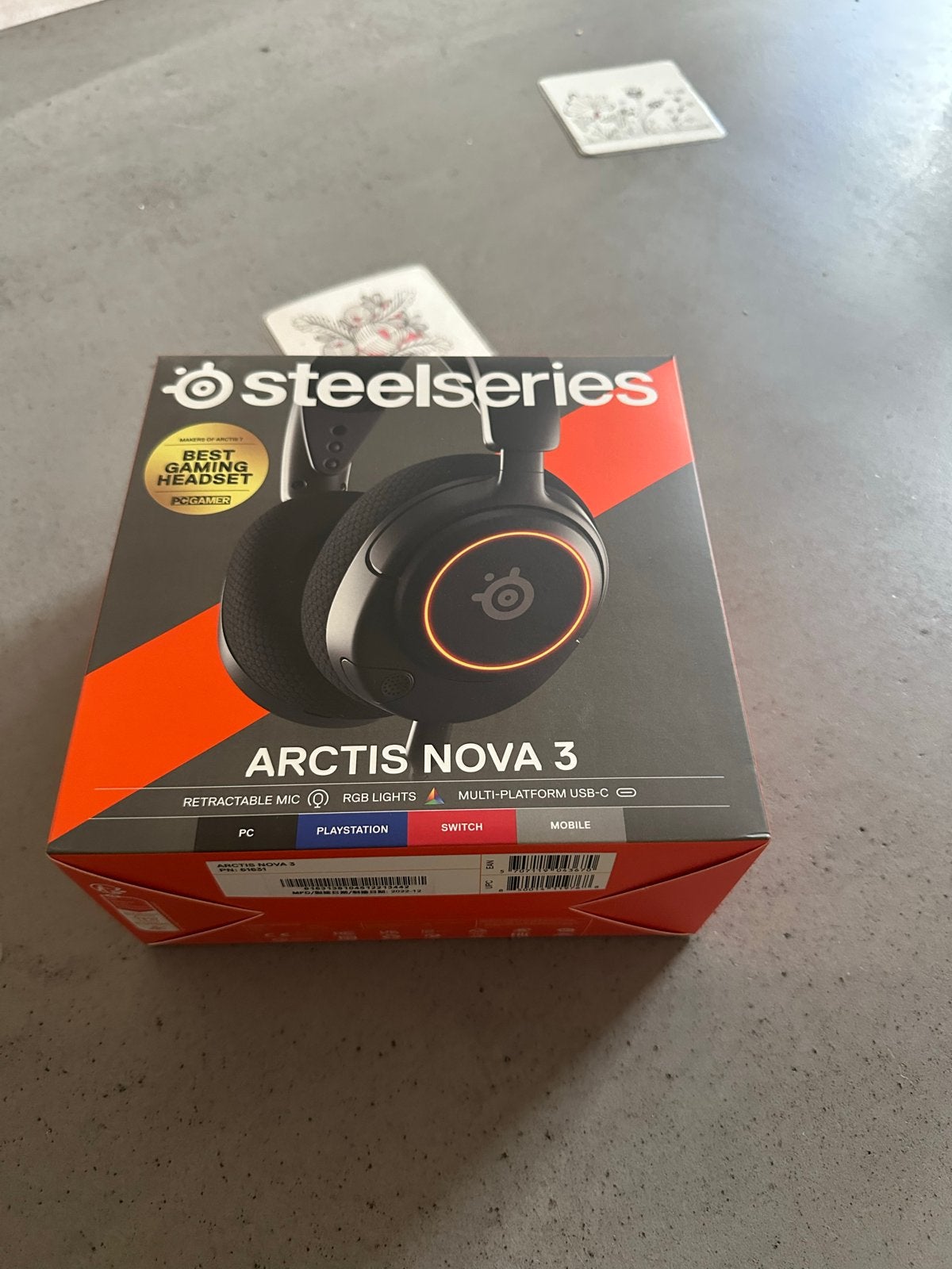 SteelSeries Arctis Nova 3 Gaming Headset, Gaming, Ophalen of Verzenden, Zo goed als nieuw, Steelseries