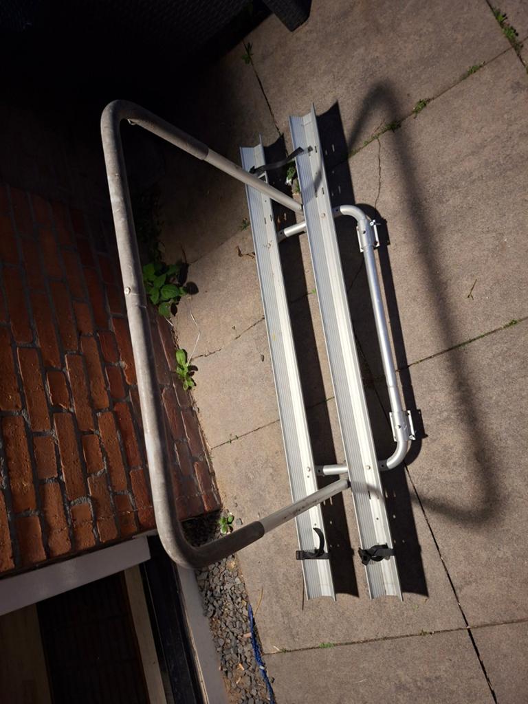 Fietsendrager voor op de dissel., Ophalen, Gebruikt
