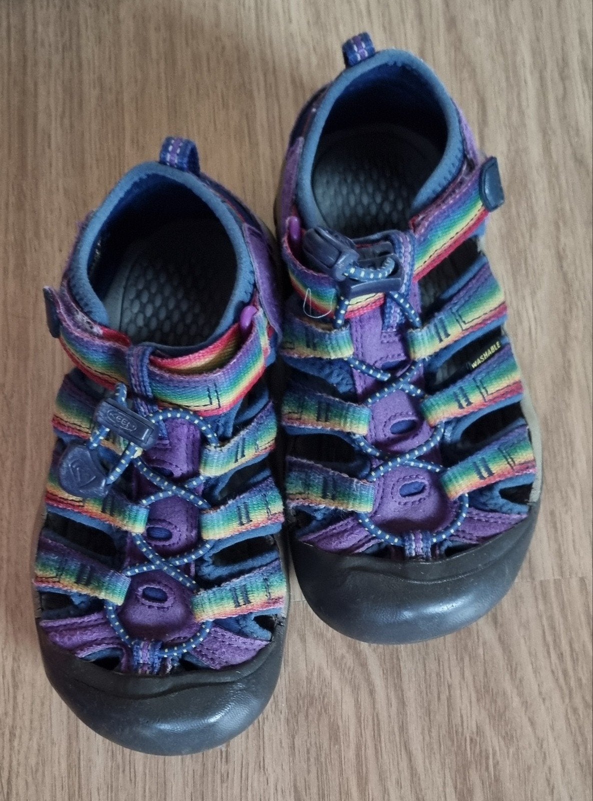 Sandalen maat 30 (Keen, regenboog / paars), Ophalen, Keen, Gebruikt, Jongen of Meisje