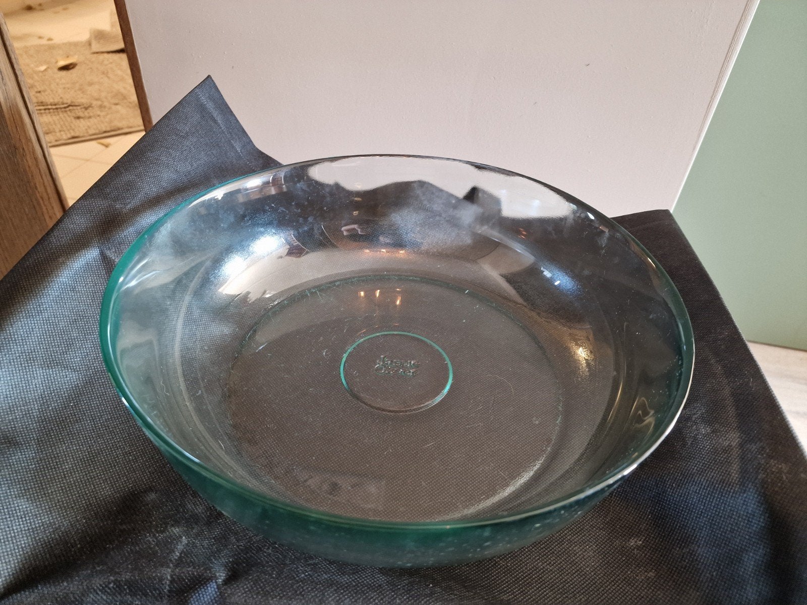 Jamie Oliver glazen schaal - 30 cm, Ophalen, Gebruikt, Schaal, Rond
