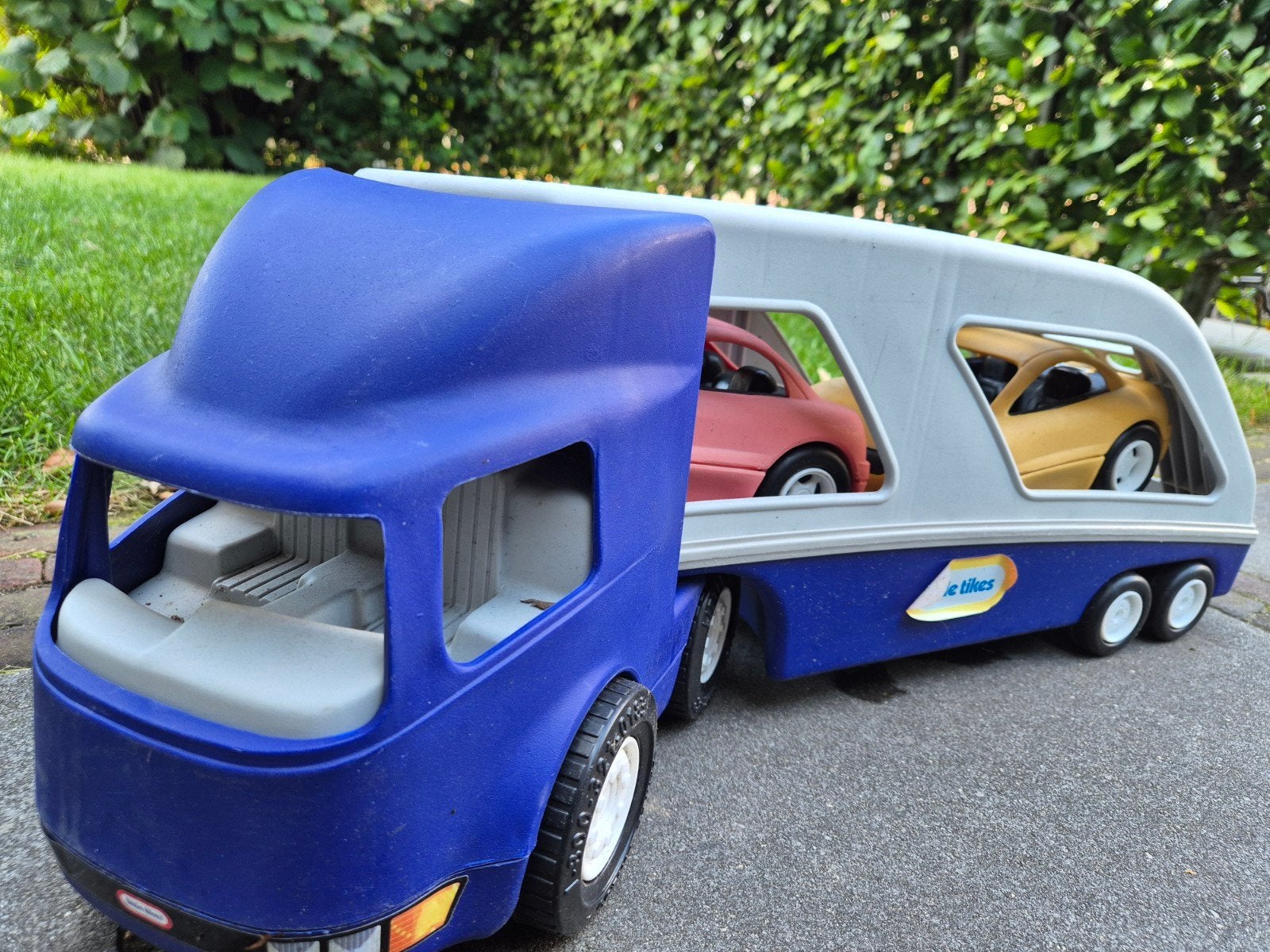 Little Tikes Transporter met twee auto's, Ophalen, Gebruikt, Overige typen