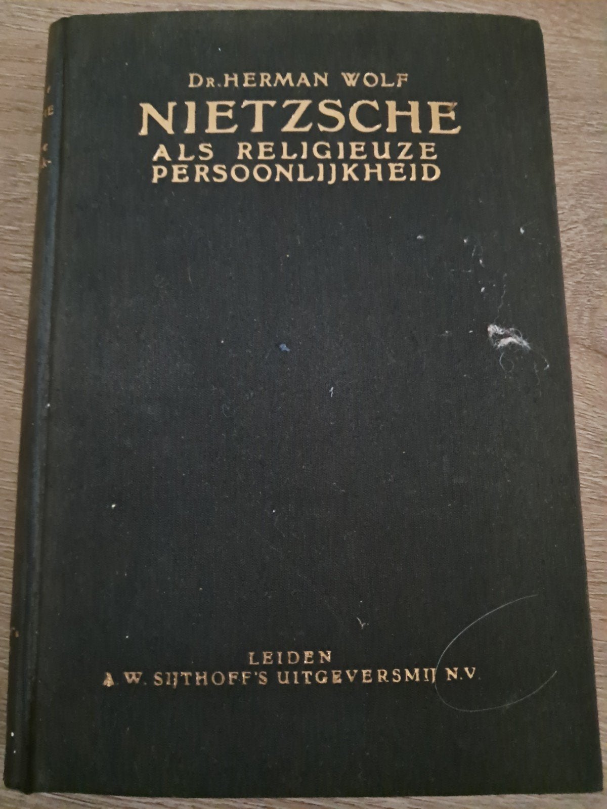 K5 Nietzsche als Religieuze Persoonlijkheid - Dr. Herman Wol, Boeken, Ophalen of Verzenden, Gelezen, Dr. Herman Wolf, Nederland