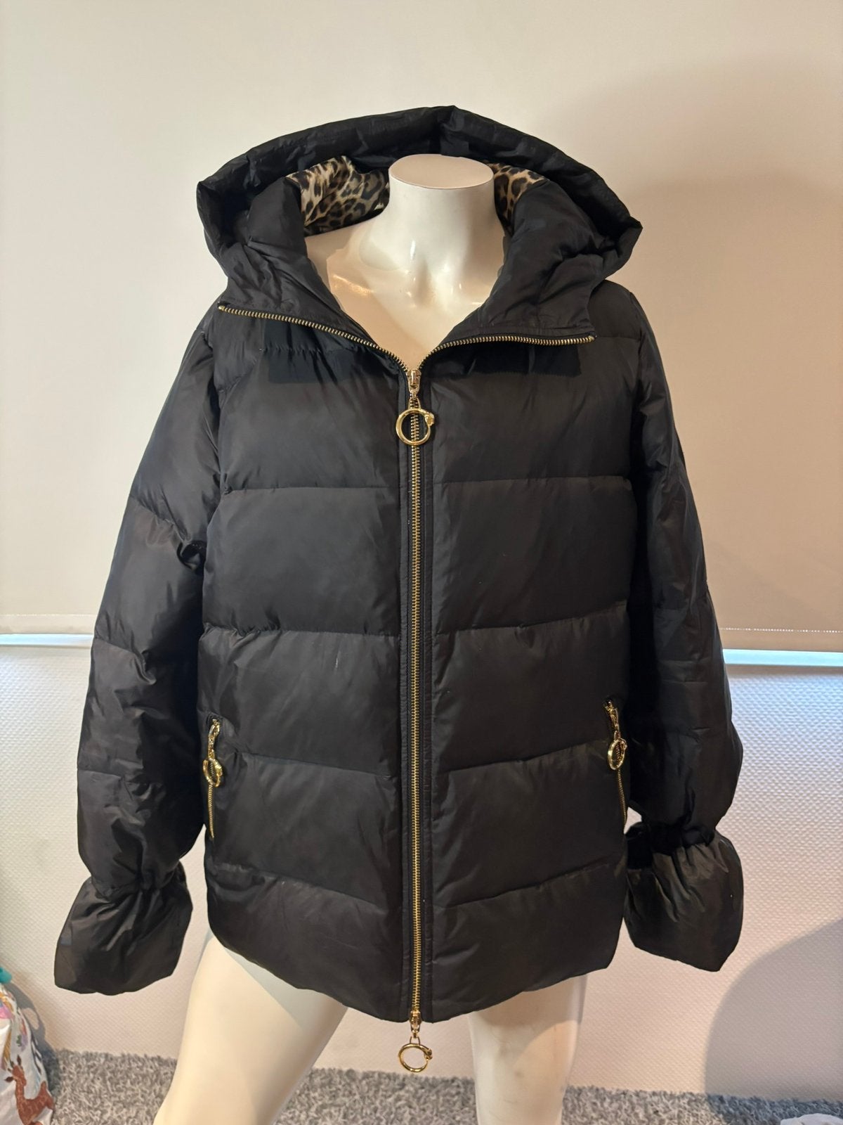 Class cavalli winterjas maat 40, Kleding | Dames, Maat 38/40 (M), ., Zwart, Ophalen of Verzenden