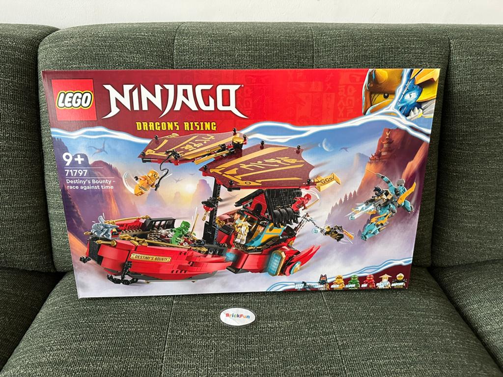 Lego 71797 Ninjago Destiny's Bounty - race against time, Ophalen of Verzenden, Nieuw