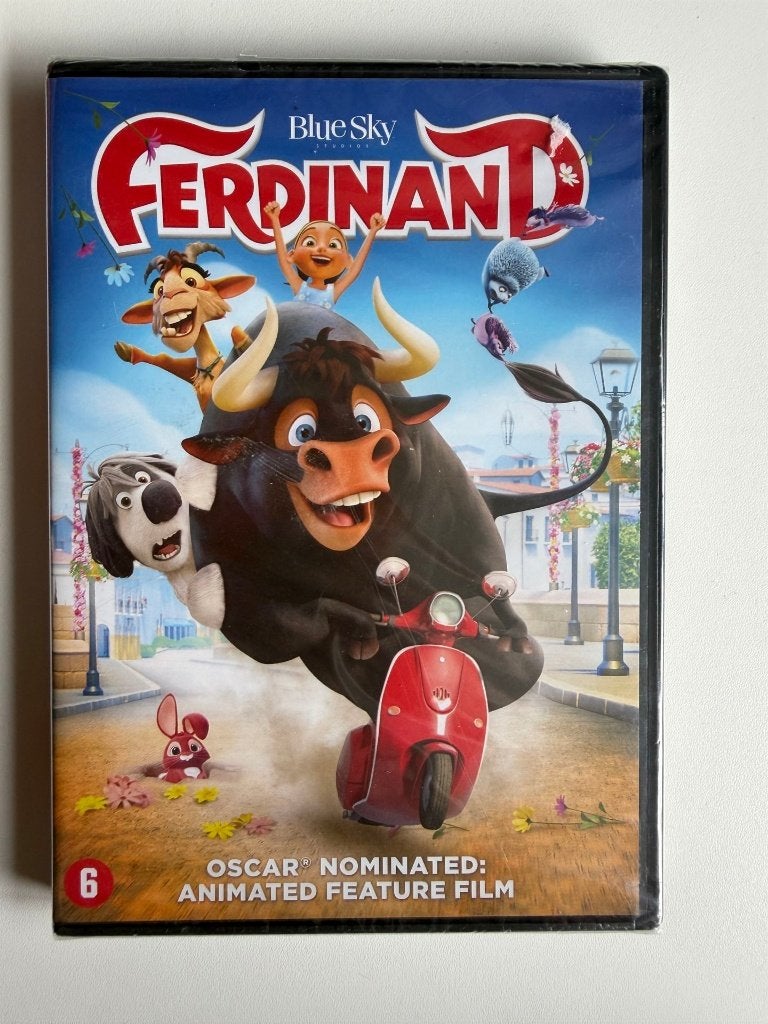 Ferdinand (2017) Nieuw DVD | Actie 5=4, Vanaf 6 jaar, Ophalen of Verzenden, Nieuw in verpakking, Amerikaans
