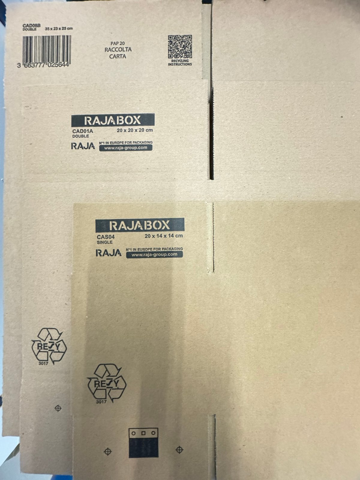 RAJABOX Verhuisdozen - Diverse Maten, Ophalen, Minder dan 35 cm, Minder dan 50 cm, Minder dan 40 cm