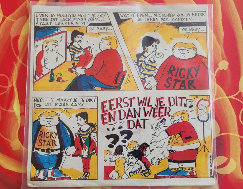 Ricky Star - Eerst wil je dit en dan weer dat ., Ophalen, Zo goed als nieuw, Overige formaten, Levenslied of Smartlap