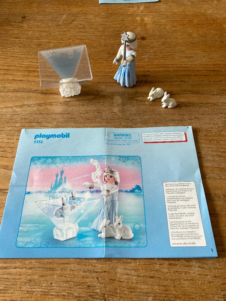 PLAYMOBIL Prinses Glitterster - 9352 - zgan, Complete set, Ophalen of Verzenden, Zo goed als nieuw, Princess