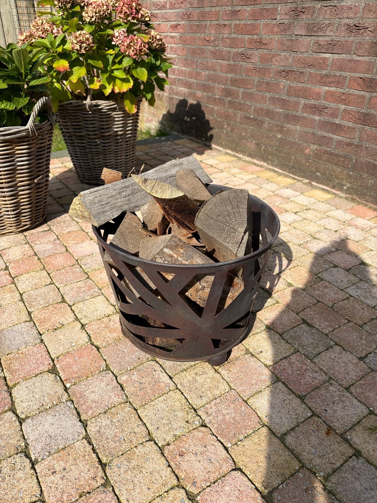 Gratis af te halen: Vuurkorf, Tuin en Terras, Ophalen, Gebruikt, Vuurkorf