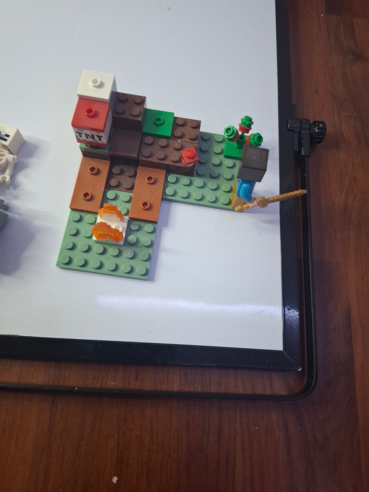 LEGO Minecraft 21162 (95% compleet), Gebruikt, Minecraft, Lego, Ophalen of Verzenden