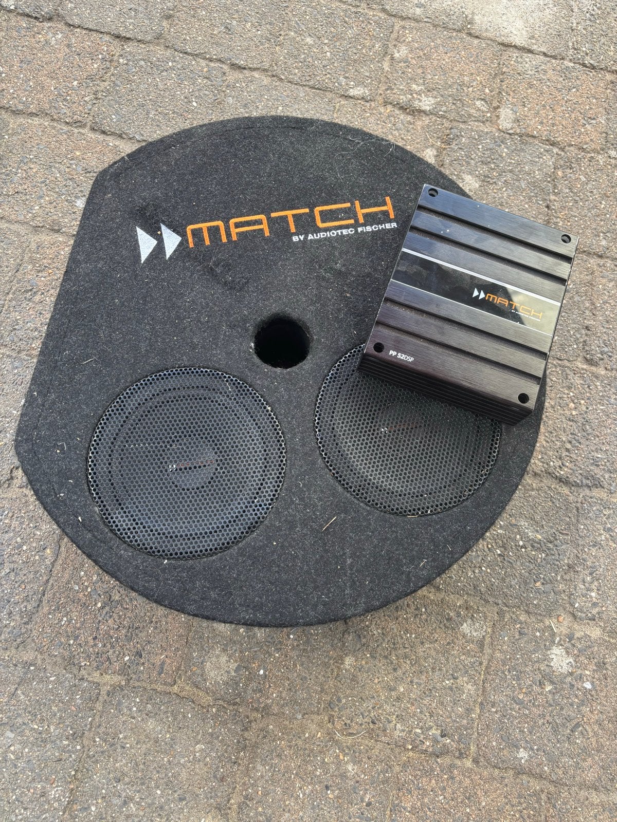 Match by Audiotec Fischer PP 52DSP en PP 7S-D, Auto diversen, Ophalen, Gebruikt