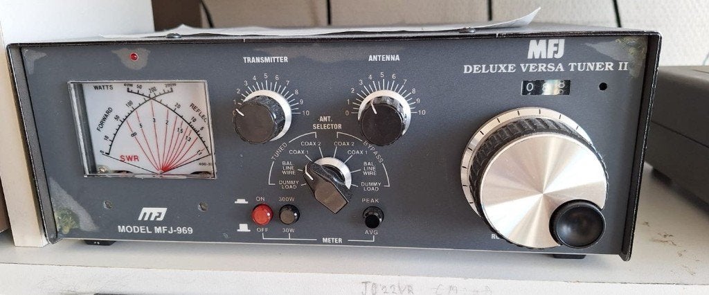 MFJ-969 Deluxe Versatuner II, Telecommunicatie, Ophalen of Verzenden, Gebruikt, Zender en Ontvanger