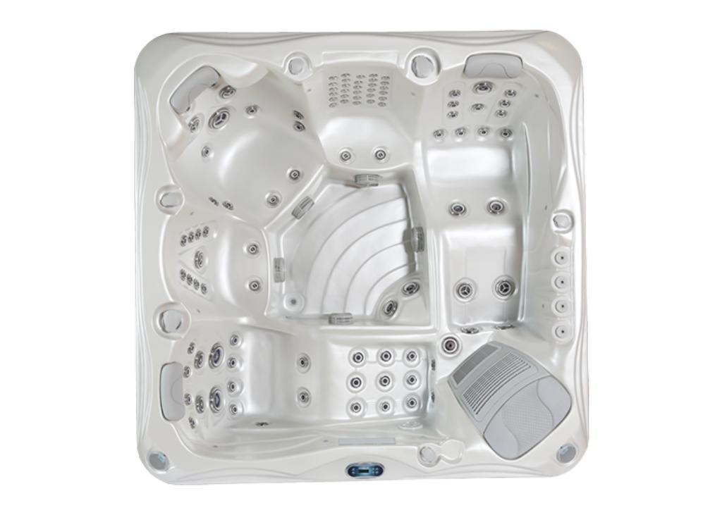 Jacuzzi Sevilla (Actie) - 5 pers. - 210x210cm - 104 jets, Ophalen, Nieuw, Overige typen