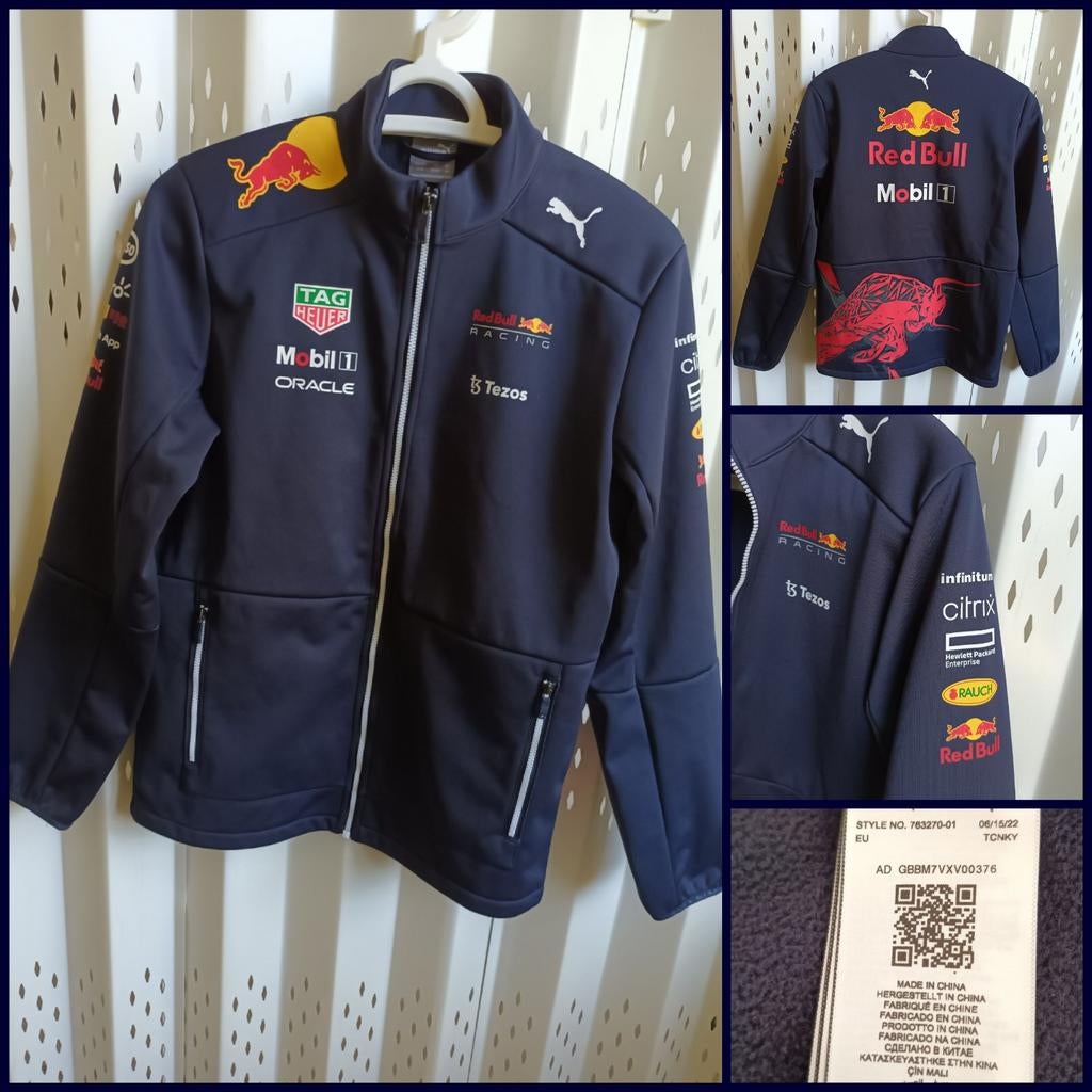Puma Red Bull Racing Team Softshell Jas Maat L, Ophalen of Verzenden, Zo goed als nieuw, Puma, Jas