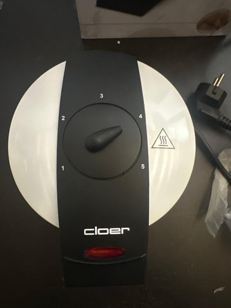 Cloer wafelijzer - Zo goed als nieuw, ., Ophalen of Verzenden, Zo goed als nieuw, .