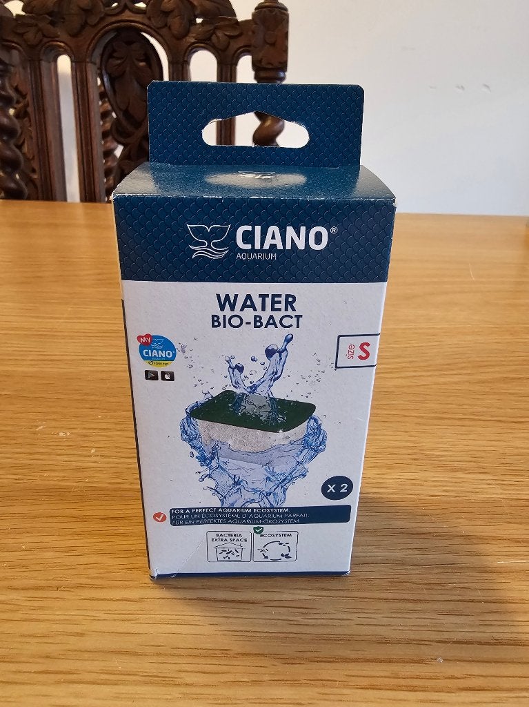 Ciano aquarium filter blokjes maat S, Ophalen of Verzenden, Zo goed als nieuw, Filter, Overige merken