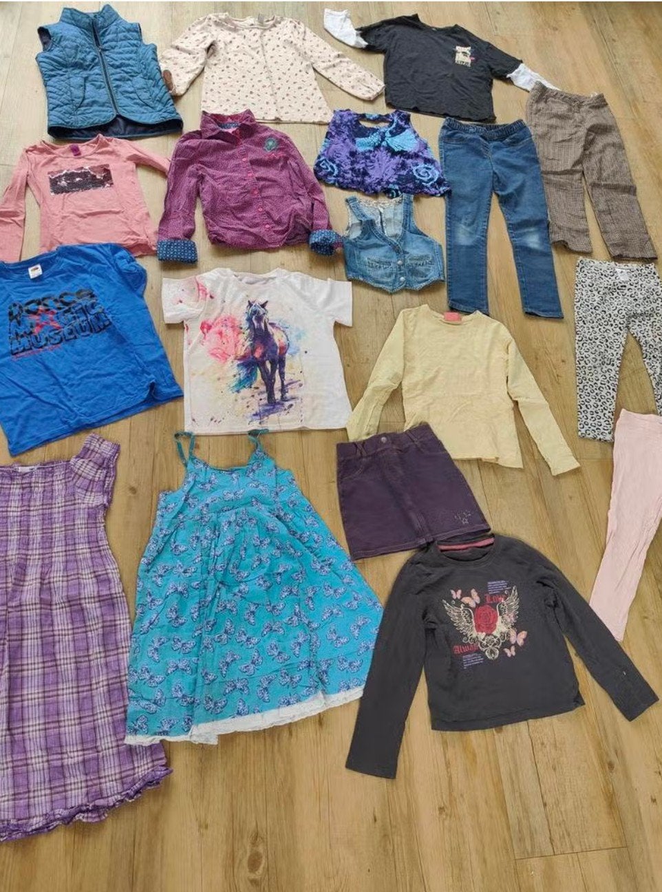 18 delig zomer kledingpakket meisje maat 128, Ophalen of Verzenden, Gebruikt, Meisje