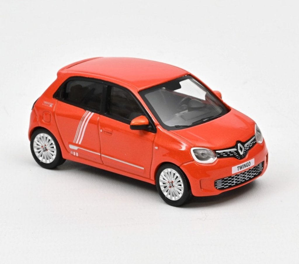 RENAULT TWINGO ELECTRIC VIBES 2021 ORANJE 1/43 NOREV 517420, Verzenden, Nieuw, Auto, Norev