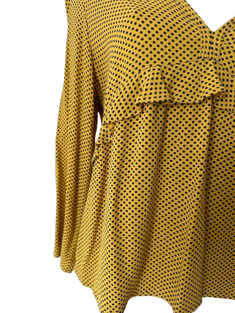 Leon & Harper shirt lange mouw M, Kleding | Dames, Maat 38/40 (M), Geel, Ophalen of Verzenden, Zo goed als nieuw