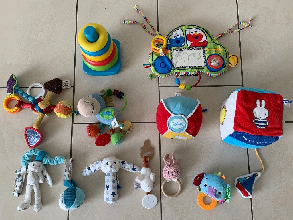 sensorisch babyspeelgoed, Ophalen of Verzenden, Zo goed als nieuw, Overige typen, Met geluid