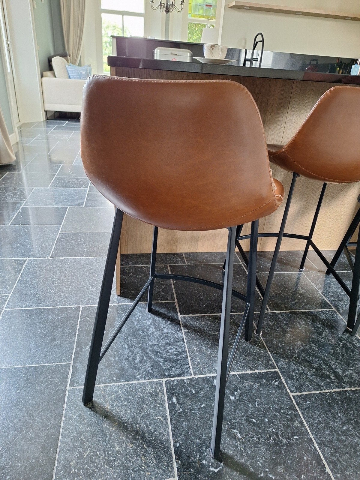 DutchBone barkruk te koop, 1 kruk, Ophalen, Gebruikt, 60 tot 90 cm