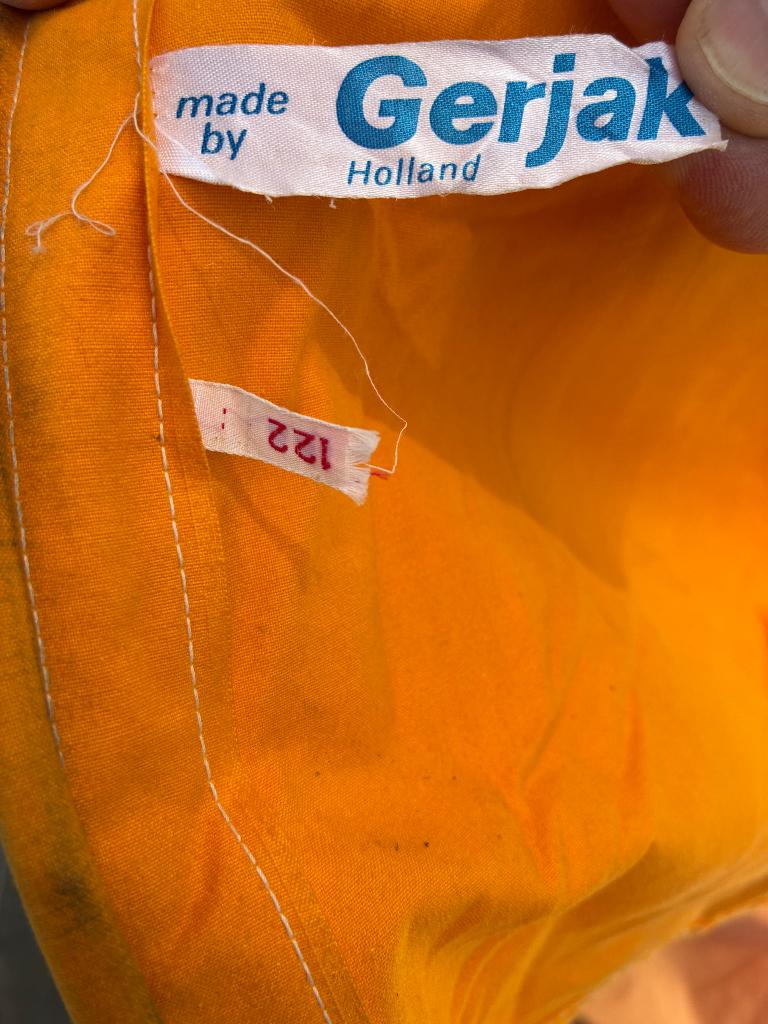 Luifel  Gerjak voor camper/caravan vintage oranje, Ophalen, Gebruikt
