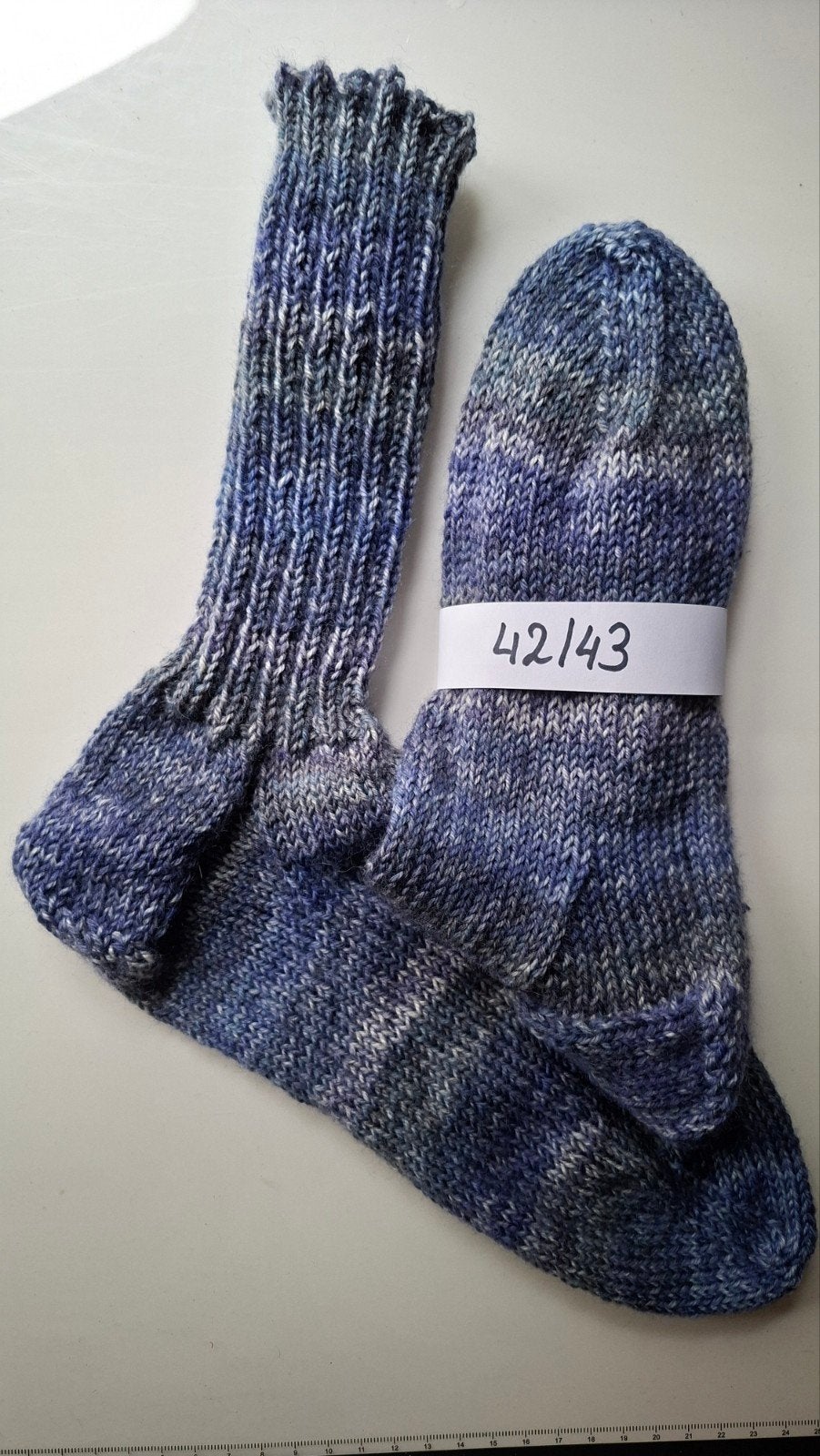 Mooie handgebreide warme wollen sokken, maat 42/43, Kleding | Dames, Sokken en Kniesokken, Overige kleuren, Nieuw, Ophalen of Verzenden