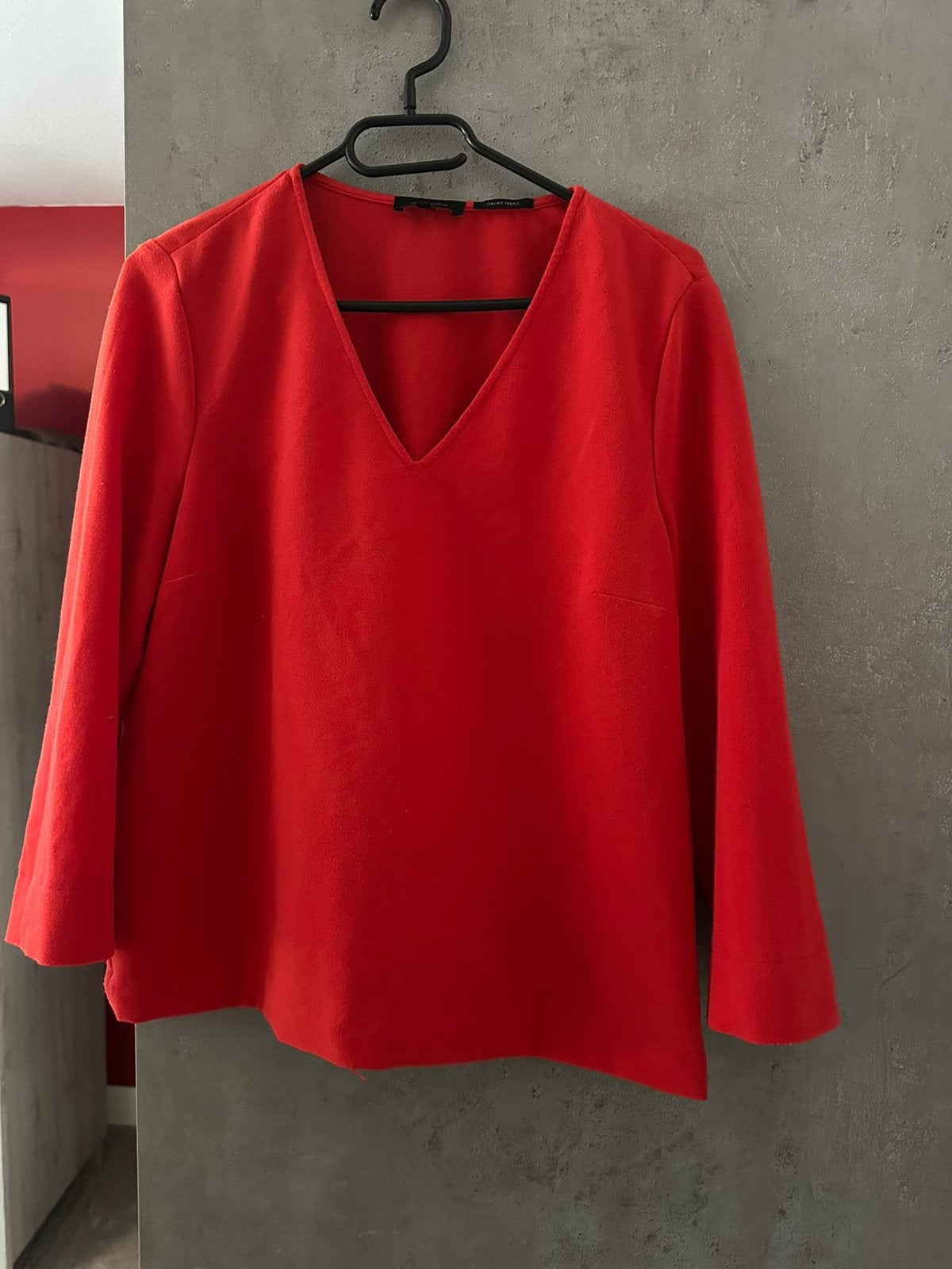 Rode trui/shirt, Ophalen of Verzenden, Zo goed als nieuw, Maat 38/40 (M), Rood