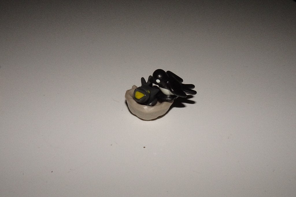 11 - Dieren zwaluw met nest 2954, Ophalen of Verzenden