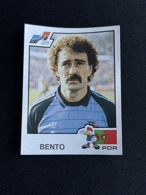 Panini Euro 84 nr. 163, Verzamelen, Sportartikelen en Voetbal, Verzenden, Nieuw, Buitenlandse clubs, Poster, Plaatje of Sticker