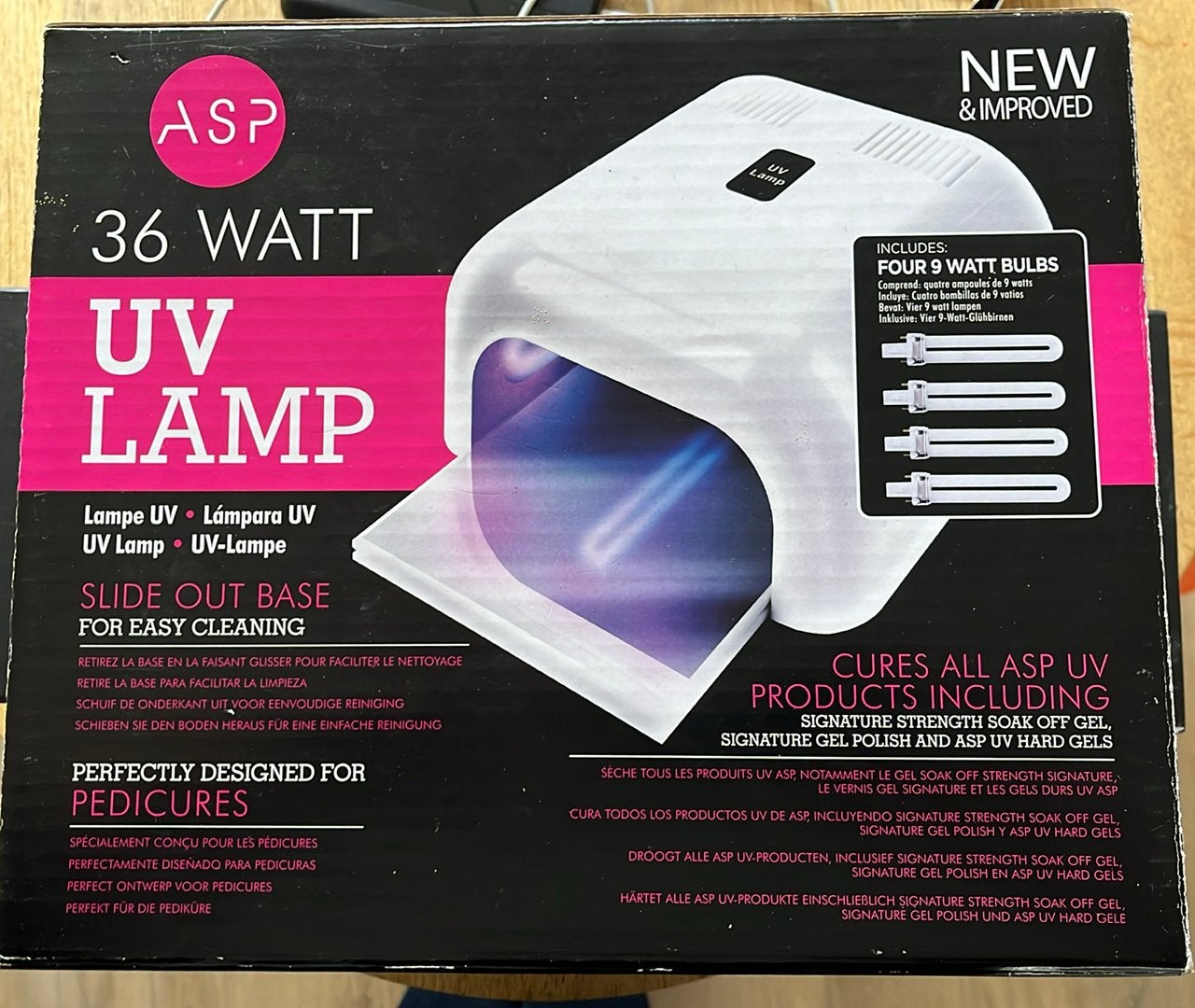 ASP 36 Watt UV Lamp, professionele nagellamp!, Ophalen of Verzenden, Nieuw