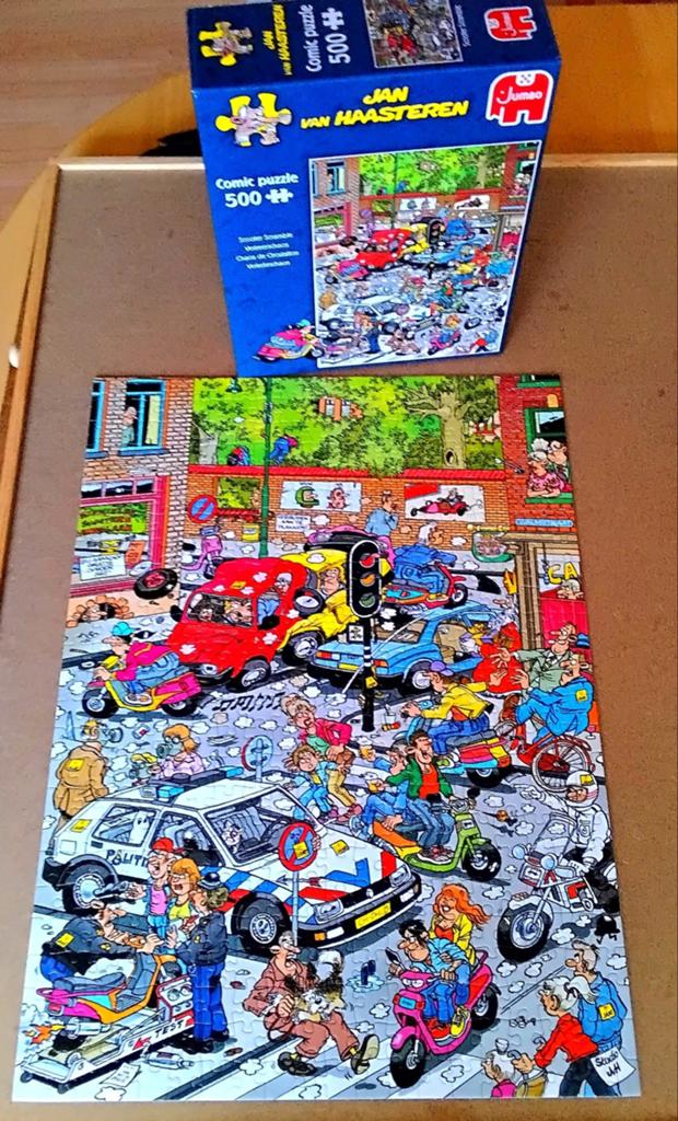 Jan van Haasteren, 500 stukjes.... e.v.a., Ophalen of Verzenden, 500 t/m 1500 stukjes, Zo goed als nieuw, Legpuzzel