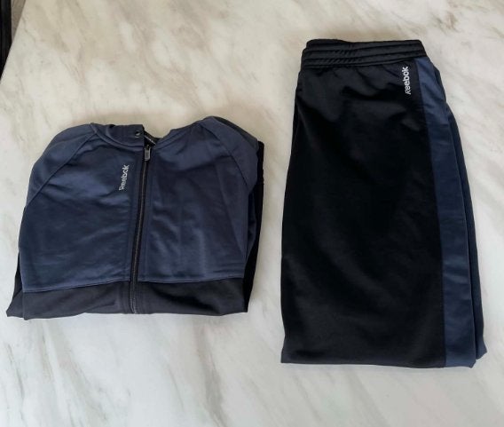 Reebok heren trainingspak, Kleding | Heren, Ophalen of Verzenden, Nieuw, Zwart, Algemeen