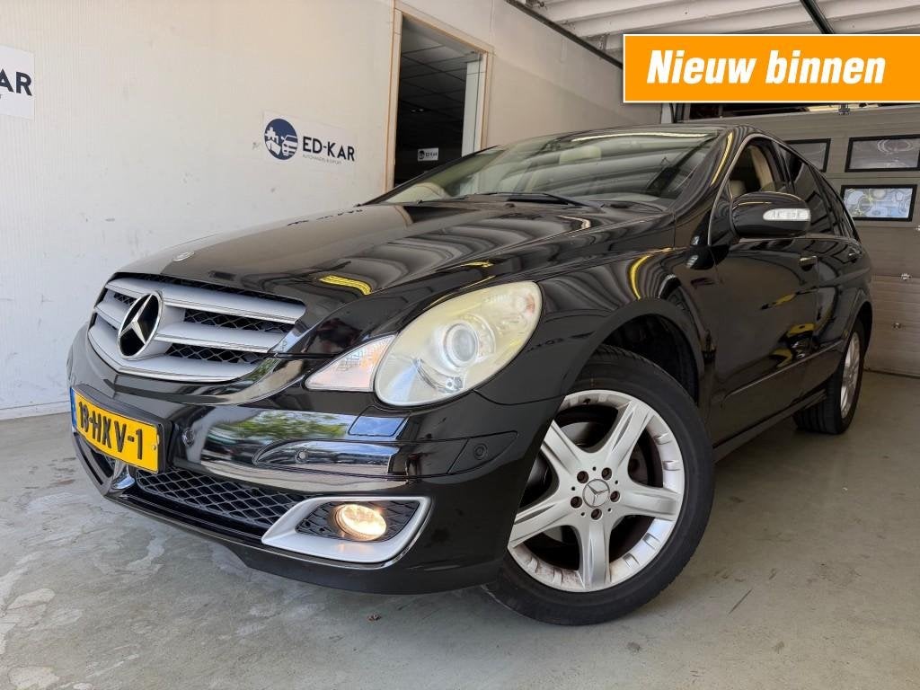 Mercedes-benz R-KLASSE R-klasse 350 4-Matic 6PERS LEER DAK 1, Automaat, 138 €/maand, Zwart, Leder
