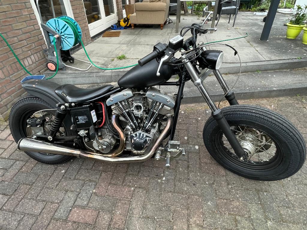 harley davidson shovelhead 1200 wegenbelastingvrij, 2 cilinders, Motorrijbewijs A, Gebruikt, Particulier