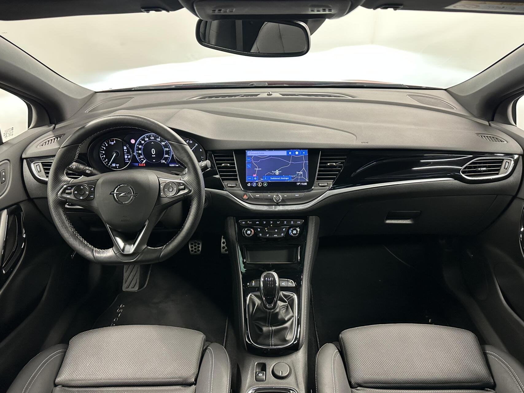 Opel Astra 1.2 Elegance CAMERA NAVI CARPLAY ECC CRUISE LM., Auto's, Opel, Voorwielaandrijving, 1350 kg, Gebruikt, 1199 cc