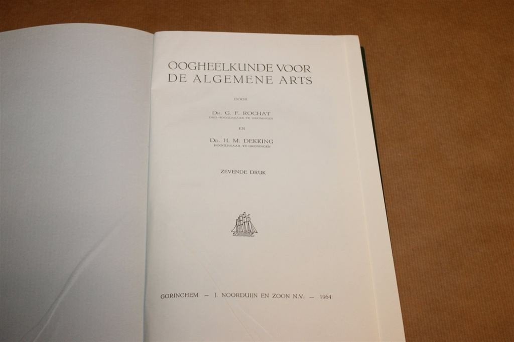 Oogheelkunde voor Algemene Arts — Vintage Medisch Boek 1964, Boeken, Ophalen of Verzenden, Gelezen