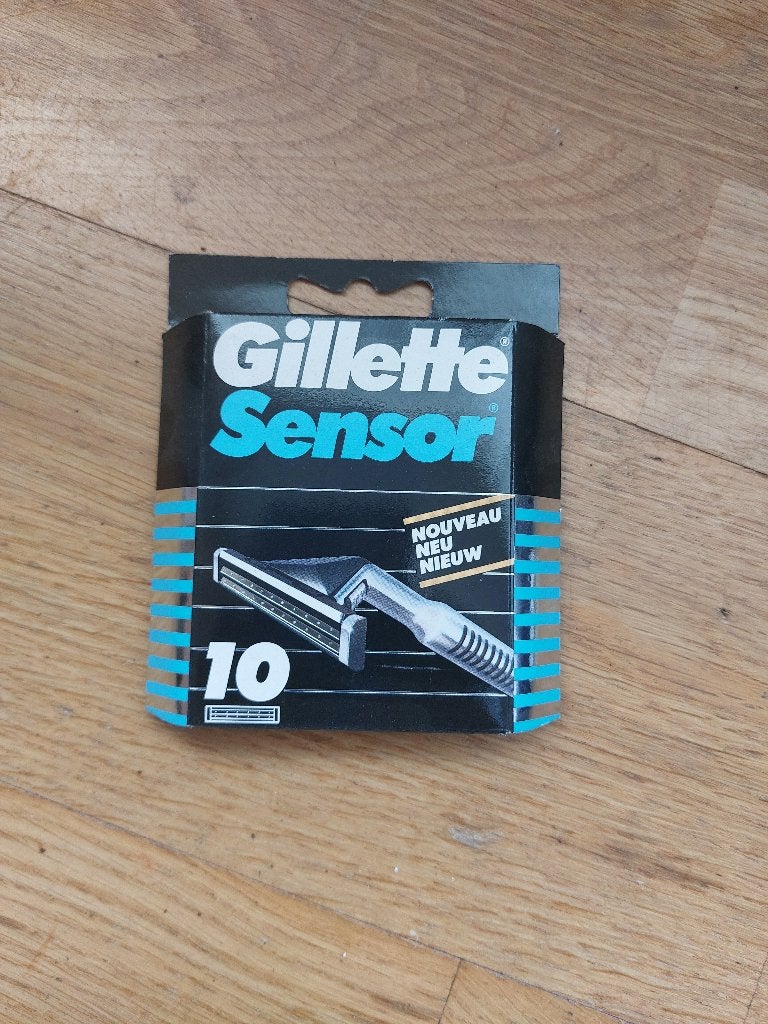 Gillette Sensor, Ophalen, Nieuw, Gehele gezicht, Verzorging