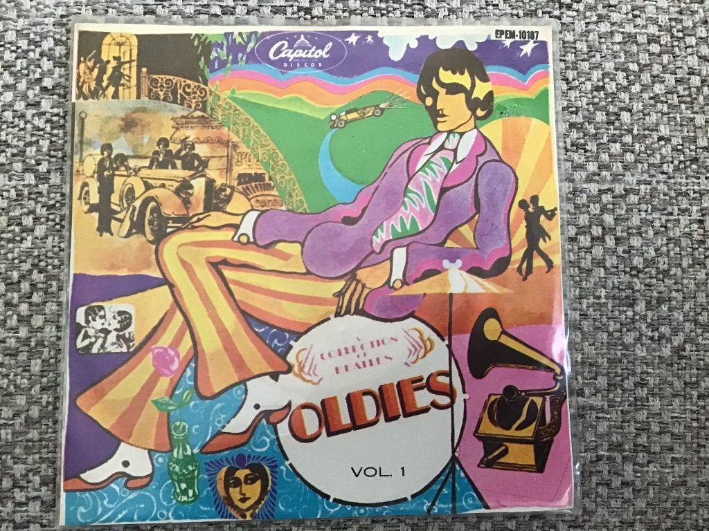 The Beatles - Oldies Vol. 1 EP (1967) - Zeldzame uitgave, Gebruikt, Originele persing, 7 inch, Ophalen of Verzenden