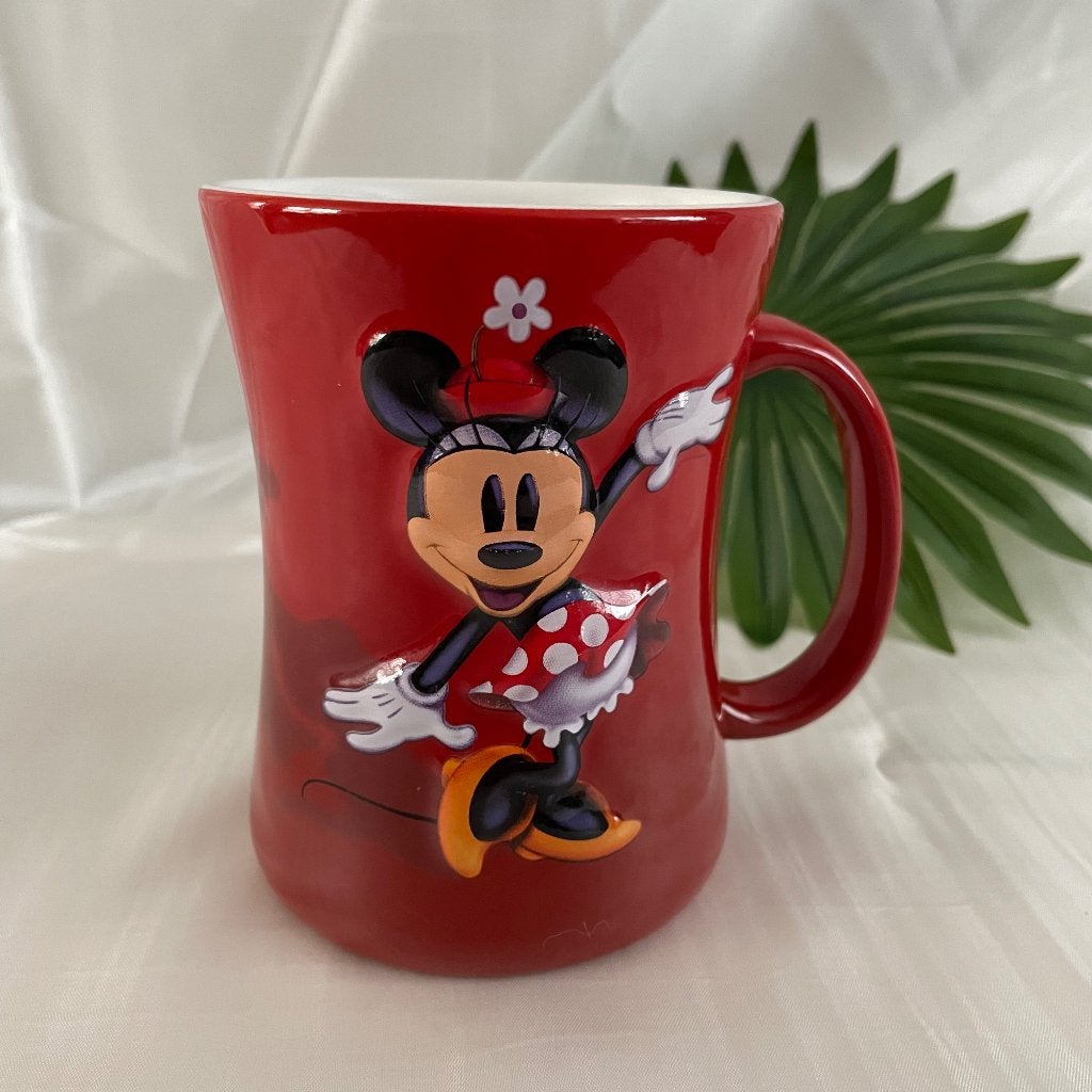 Minnie Mouse rode mok – Disneyland Parijs, Ophalen of Verzenden, Overige figuren, Zo goed als nieuw, Servies
