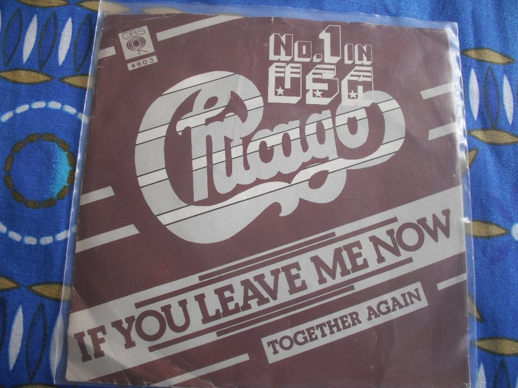 Chicago - If you leave me now. (tk), Cd's en Dvd's, Ophalen of Verzenden, Gebruikt, Pop