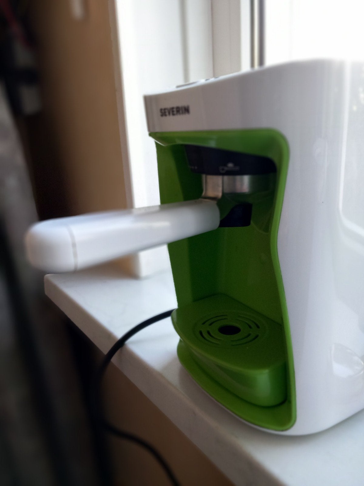 Severin espresso apparaat, voor gemalen koffie, Gebruikt, Espresso apparaat, Gemalen koffie, Ophalen of Verzenden