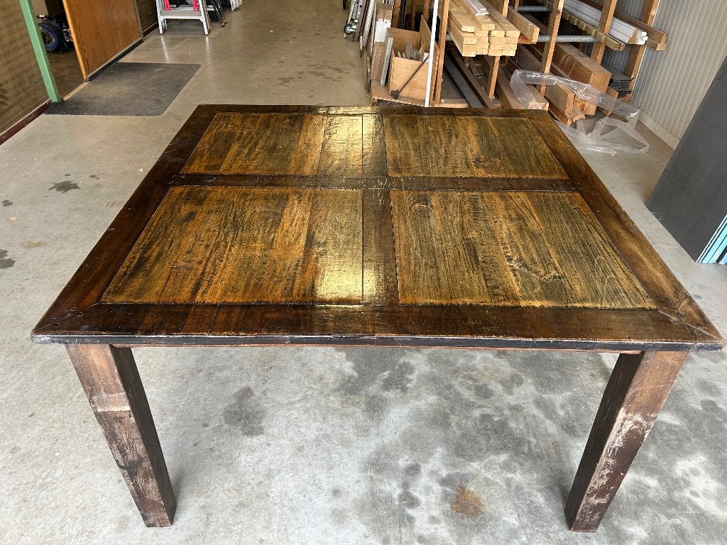 Eetkamertafel 140x140cm, Ophalen, Overige materialen, Gebruikt, Vierkant